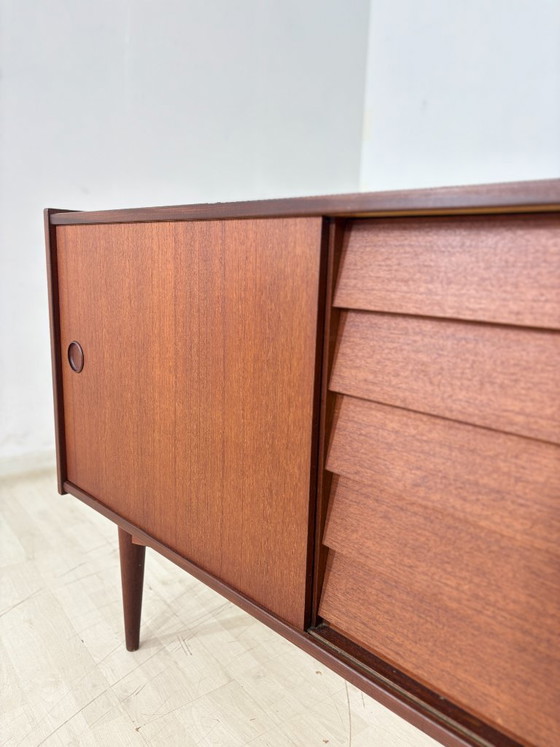 Image 1 of Scandinavian Design - Hugo Troeds / Teak Sideboard / Vintage Sideboard / 1960s Sideboard