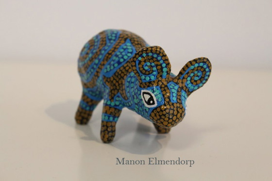 Image 1 of Figura de animal de fantasía n.º 25 100 % hecha a mano