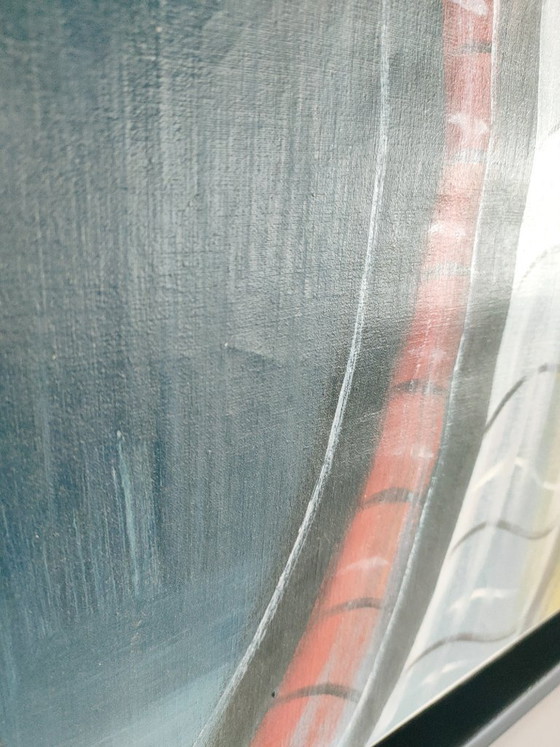 Exclusive Abstract and Optically Illusionistic Artwork in a Luxury Black Box Frame – Paintings & Drawings (photo 4 of 11)