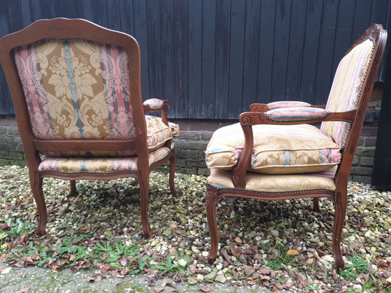 Image 1 of 2 fauteuils baroques Louis