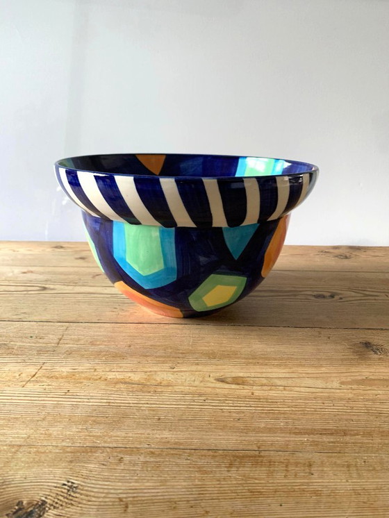 Image 1 of Set IKEA “Protest” – ciotola grande + piatto – design Åsa Gray (anni '90)