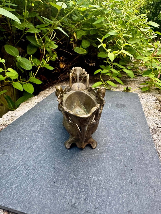 Cache pots en laiton Art Nouveau Jugendstil – Brass (photo 4 of 6)