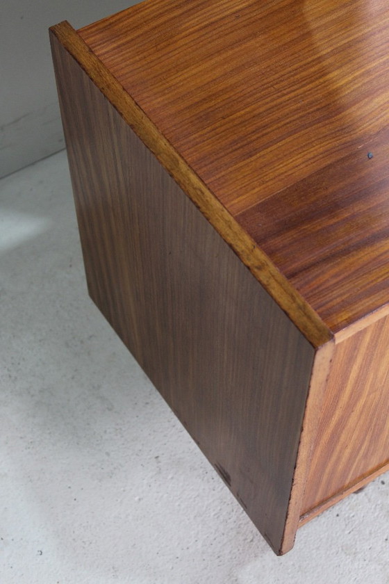 Image 1 of Coiffeuse vintage avec miroir amovible