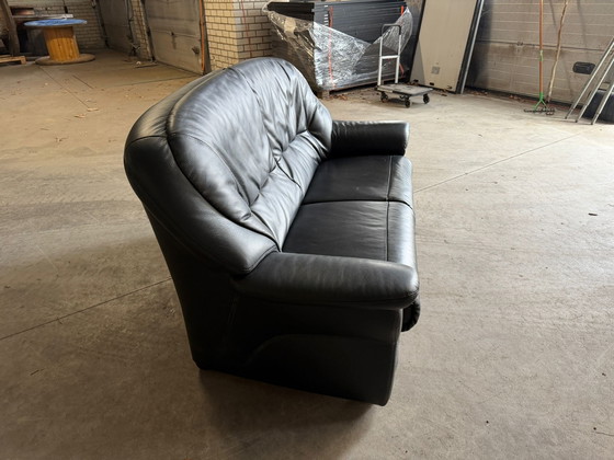 Image 1 of Divano in pelle HUKLA a 2 posti | Marchio di qualità tedesco