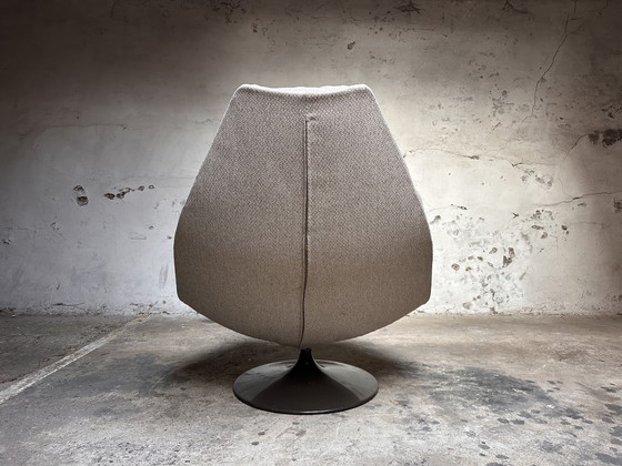 Image 1 of Poltrona Artifort F510 – Geoffrey Harcourt – Originale – Design dell'era spaziale