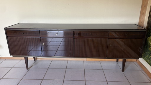 Geneva 220 Mid-Century Sideboard Munker model – dressoirs, Metal, Wood