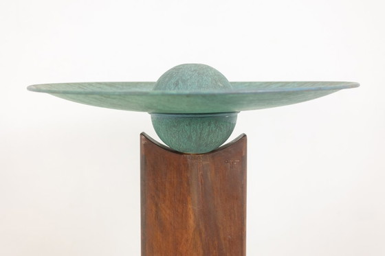 Image 1 of Tom Torrens. Corten steel and oxidized copper fountain. 1990s.