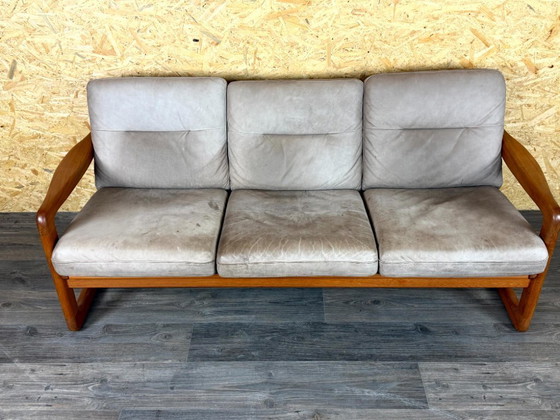 Image 1 of Divano in teak anni '60-'70 a 3 posti e 2 poltrone Easy Chair Holstebro Møbelfabrik A/S