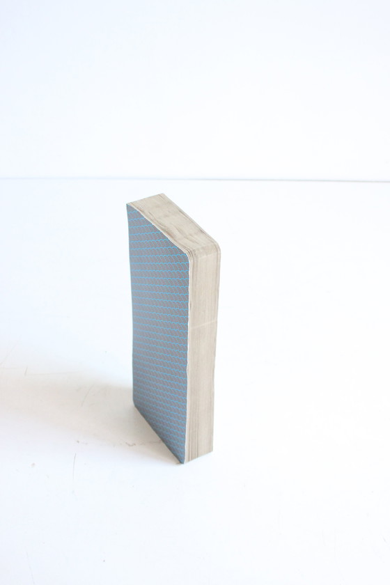 Image 1 of Tavolino pieghevole in cartone con piano in vetro, anni '70