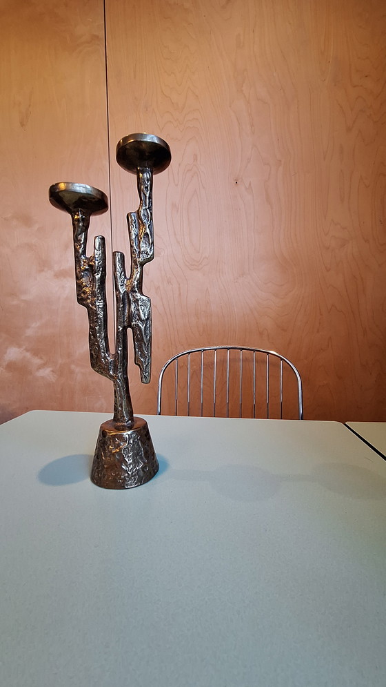 Image 1 of Portacandele brutalista di Horst Dalbeck