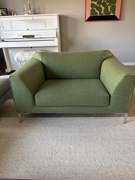 Image 1 of Sofá de 3,5 plazas, otomana, cojín y sofá de dos plazas Pode Fold de Leolux