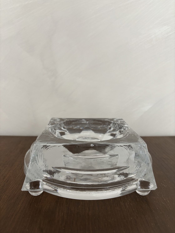 Image 1 of Lege zakasbak, ontwerp van Borek Sipek, gesigneerd