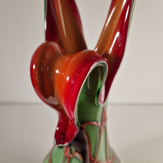 Image 1 of Goldan Talast vintage vase mouth-blown design vase