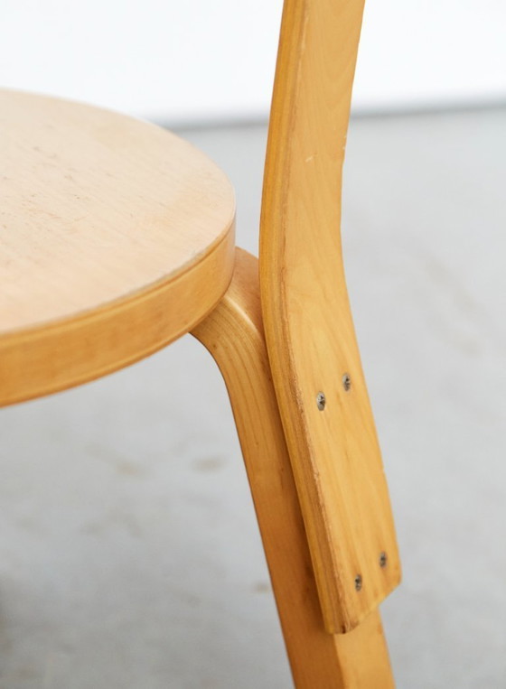 Image 1 of Set van twee Alvar Aalto kinderstoelen N65 voor Artek