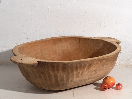 Antique primitive style bowl (c.1900) #2 (photo 2 of 40)