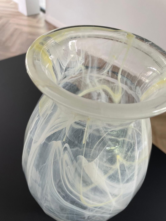 Image 1 of Unique semi-transparent vase, 30 cm high