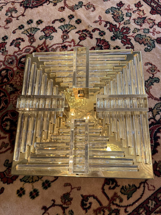 Image 1 of Very rare set of Palme design vintage ceiling/wall lamps