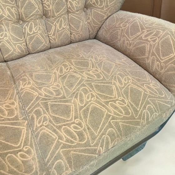 Image 1 of Chaise longue Art Déco - Germania, circa anni &#39;40, in condizioni originali non restaurate. Rivestimento classico Art Déco.