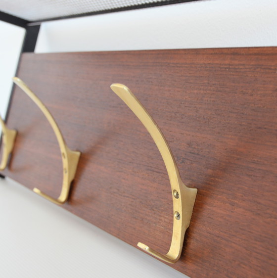 Image 1 of Vintage 1950s coat / hat racks