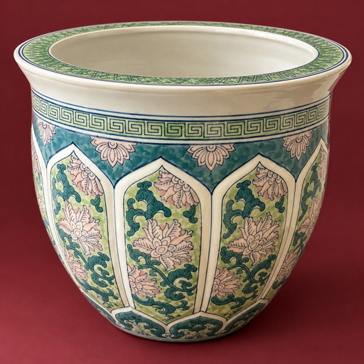 Maceta / Jardinera de Porcelana China Vintage – Jingdezhen
