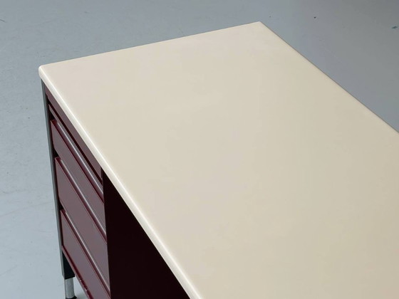 Image 1 of Bigla Schreibtisch aus Stahlrohr mit Metallkorpus, 1970er Jahre