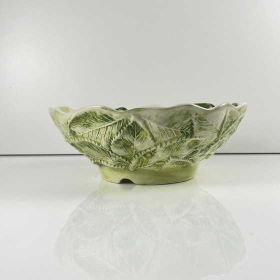 Image 1 of Cherry-patterned earthenware colander, 1980/90