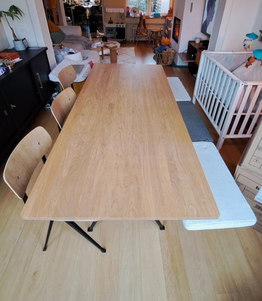 Hay - Pyramid Table and Bench + 3 Chairs Result