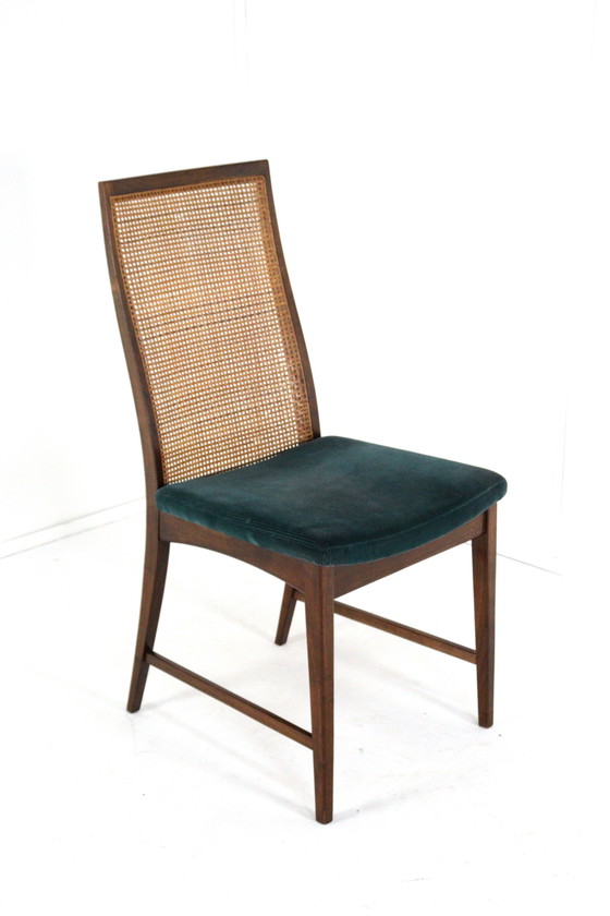 Image 1 of Ensemble de 6 chaises de salle à manger vintage 'Medebach'.