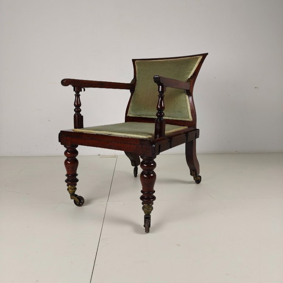 Rare Victorian Adjustable Armchair By J. Alderman, London – Wood (photo 3 of 15)