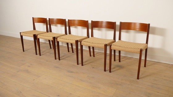 Image 1 of Chaise de salle à manger vintage | Cadovius | Pia | Royal Persiennen | Restaurée