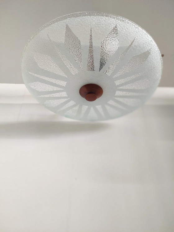 Image 1 of Vintage 50s-60s Scandinavian Ceiling Lamp (Scale Lamp)