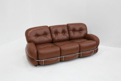 Vintage Okay sofa by Adriano Piazzesi Italy 1970s