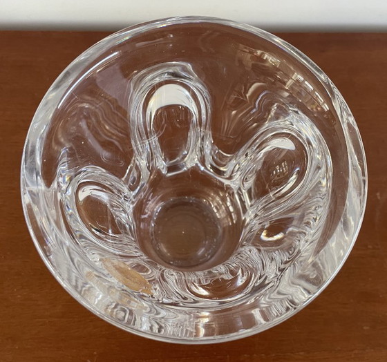 Image 1 of Val Saint Lambert - Vintage Crystal Vase designed by Antonio & Guido Bon