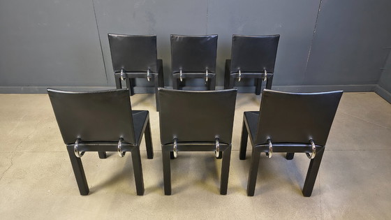 Image 1 of Arcadia dining chairs by Paolo Piva for B& B Italia set of 6