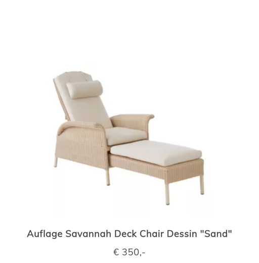 Garden lounger