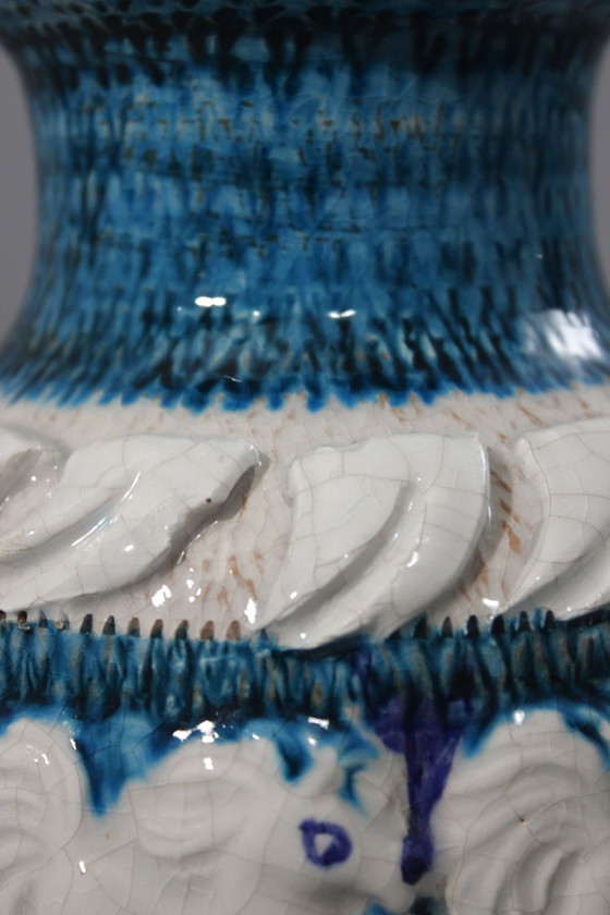 Image 1 of Horse vase Italy 1960s Fratelli Fanciullacci style Bitossi Aldo Londi