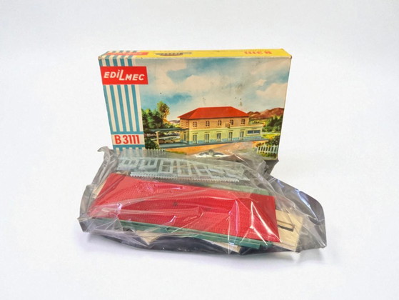 EDILMEC B 3110 e B 3111, due kit di modelli in scala HO, Oggetti decorativi, Plastica, Carta, Multicolore (foto 7 di 10)