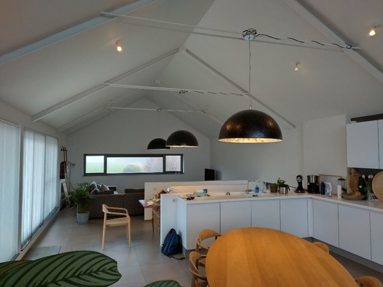 Image 1 of Moonface hanging lamp Linea Verdace Diameter 70cm