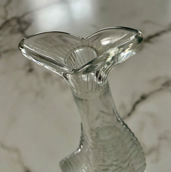 Visvormige glazen karaf – Decoratieve objecten, Glass (photo 5 of 6)