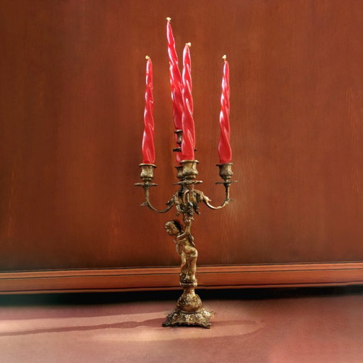 ANTIQUE CANDELABRA