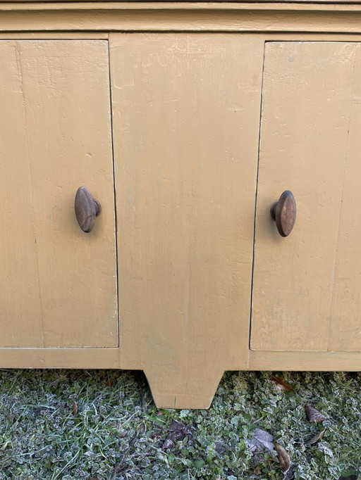 Old Dutch Farmhouse Kitchen Cupboard Buffet Cupboard Sink Cupboard