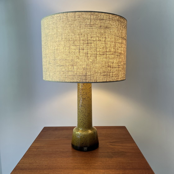 Image 1 of Lampe scandinave vintage, Gert Nyström, Hyllinge, verre soufflé épais, Suède, années 60