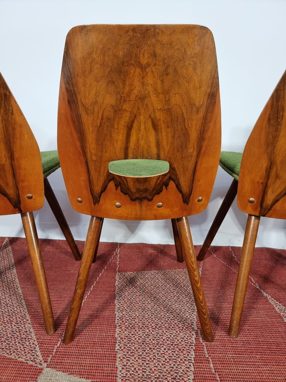 Image 1 of Vintage eetkamerstoelen 1970, set van 4