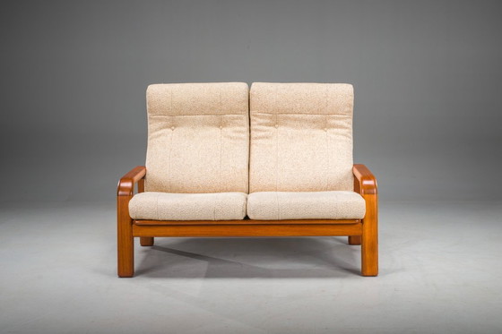 Image 1 of  Mid-Century Modern Danish Two-Seater Teak Sofa, 1960s