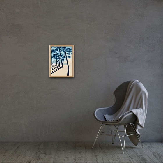 Image 1 of Inchiostro su carta naturale. Dimensioni 30x40cm.