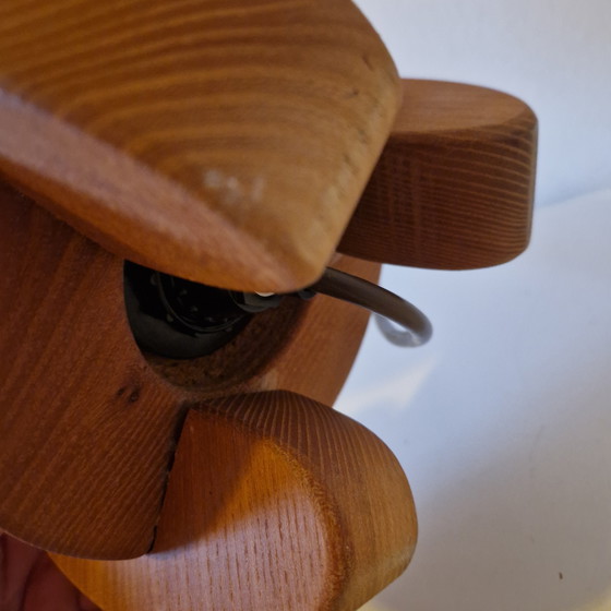 Image 1 of Vintage Lamp Danish Lamp 70s Pine