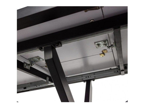 Image 1 of Mesa de comedor extensible WOOOD Arros negra