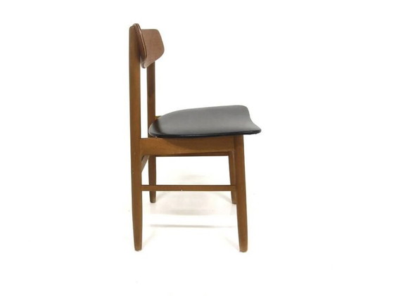 Image 1 of Set di 4 sedie scandinave in teak, Svezia, 1960