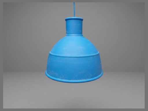 Muuto Unfold Blue Pendant Lamp by Form Us With Love – hanglampen, Rubber (photo 2 of 5)
