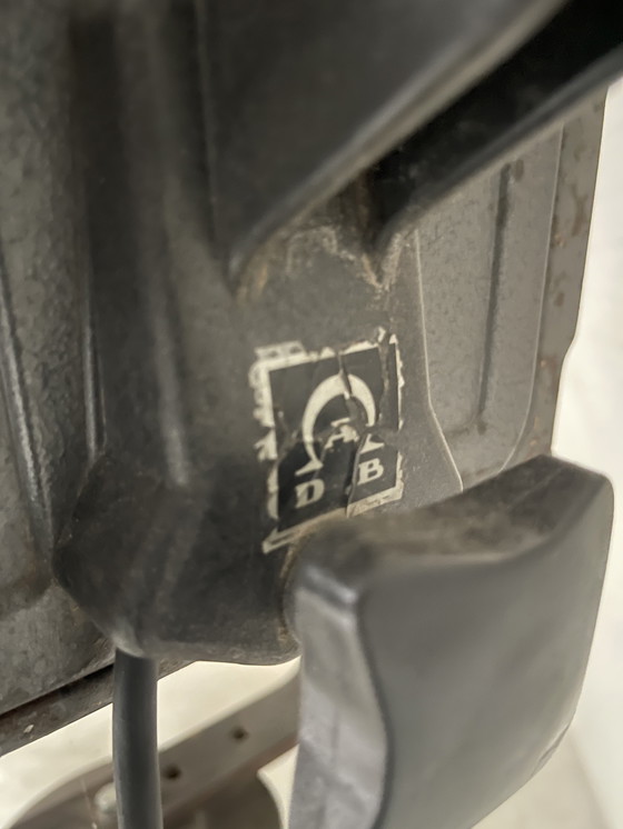 Image 1 of Lampe sur pied de théâtre, style industriel rétro art déco